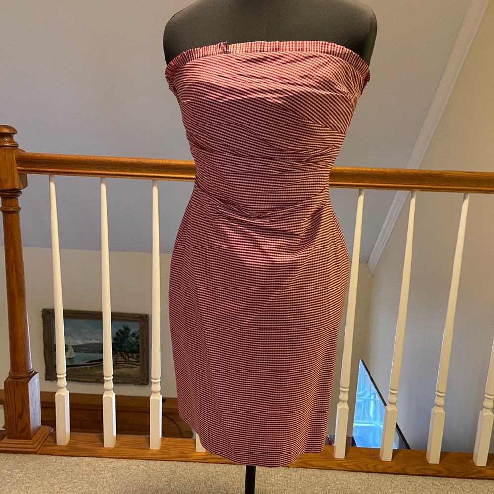 Vintage Kay Unger Suit with Dress red plaid